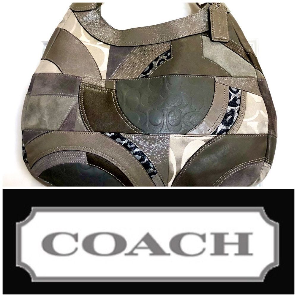 Coach Multicolor Patchwork Shoulder Bag - image 1